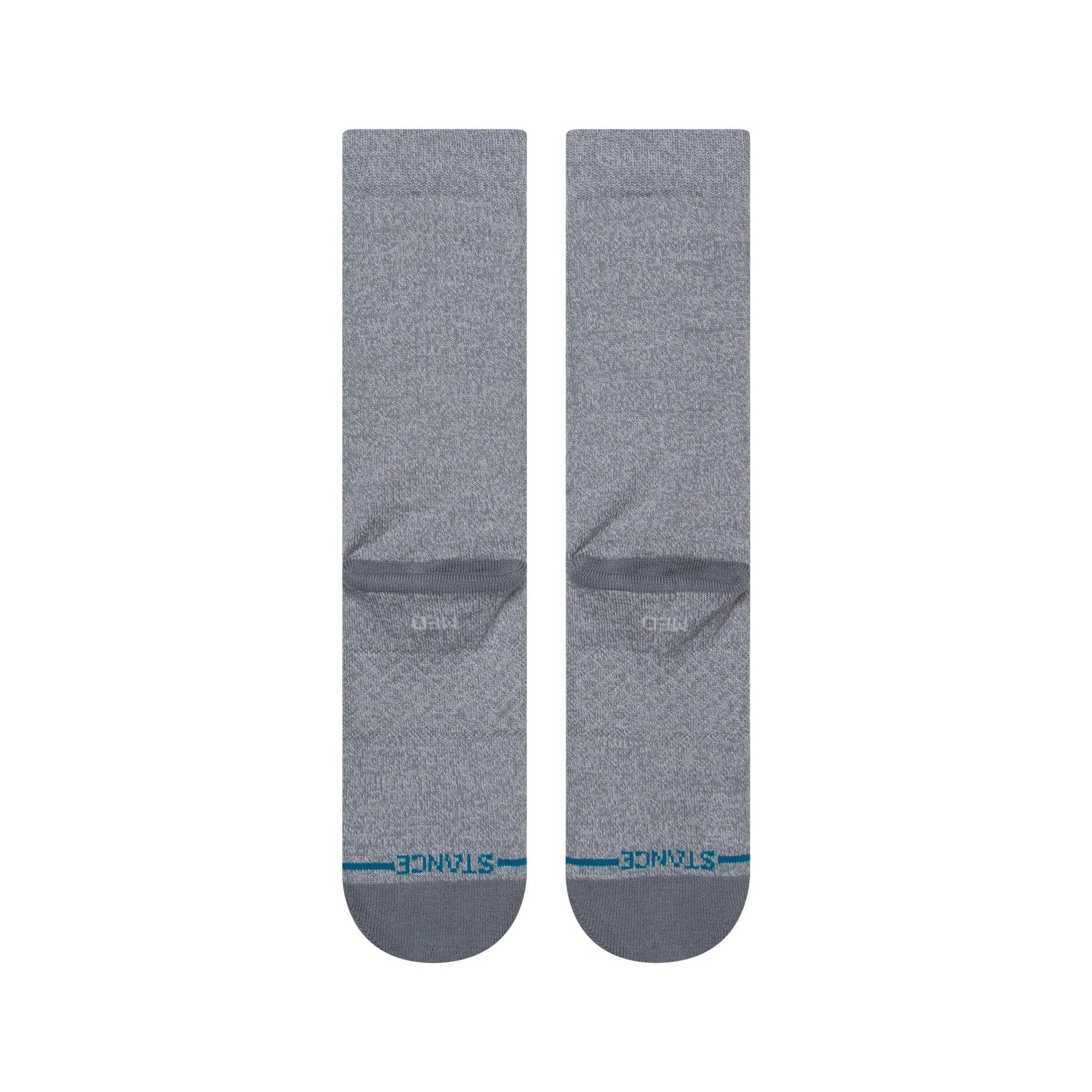 Stance Icon Crew Socks - Grey Heather