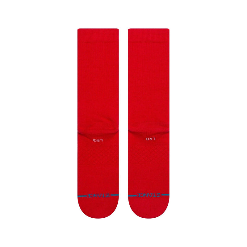 Stance Icon Crew Socks - Red