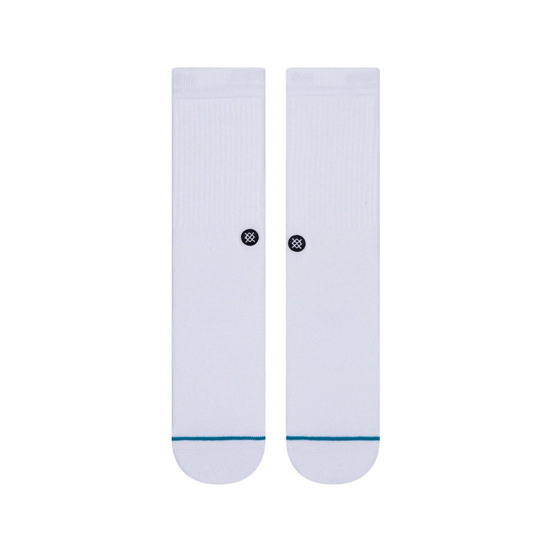 Stance Icon Crew Socks - White