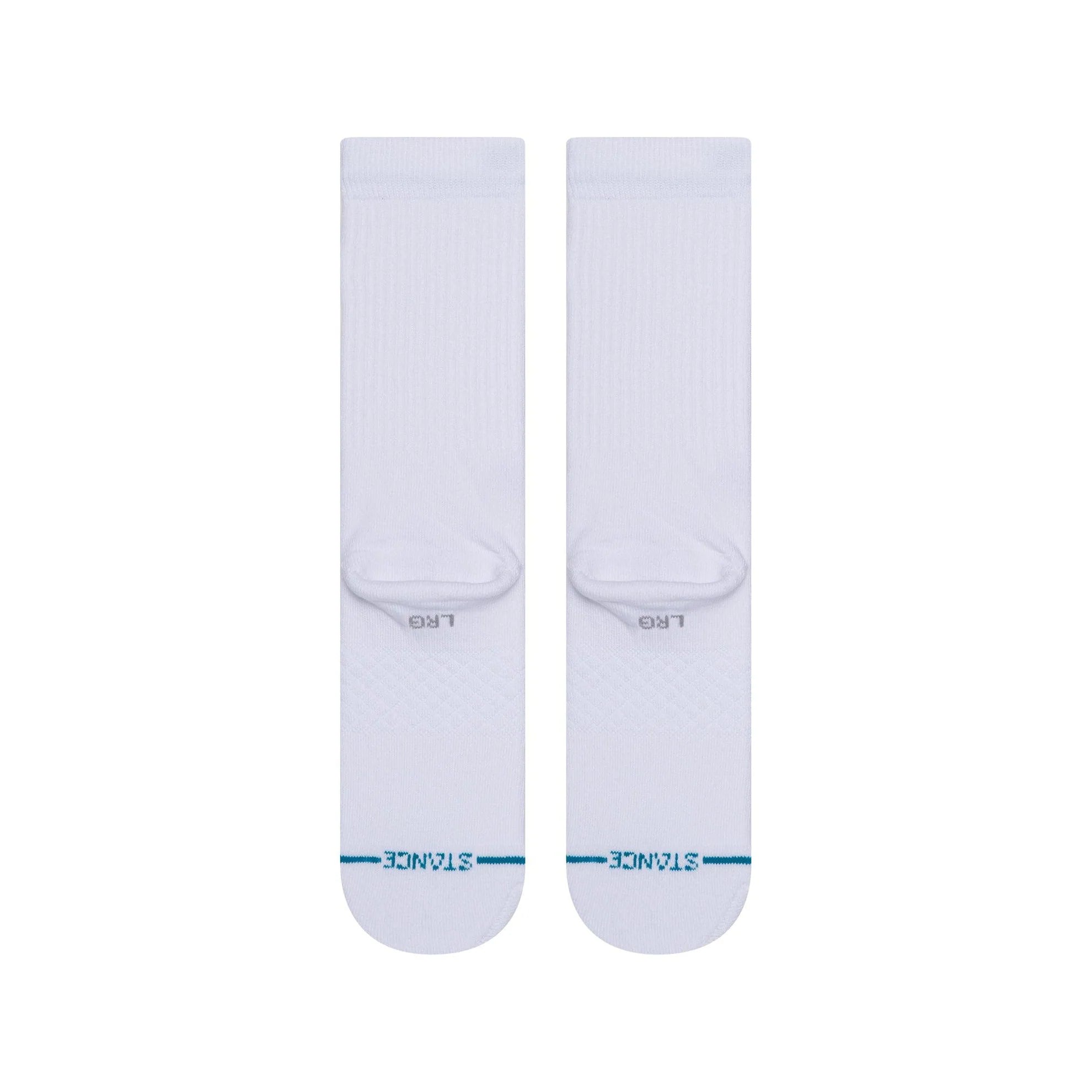 Stance Icon Crew Socks - White