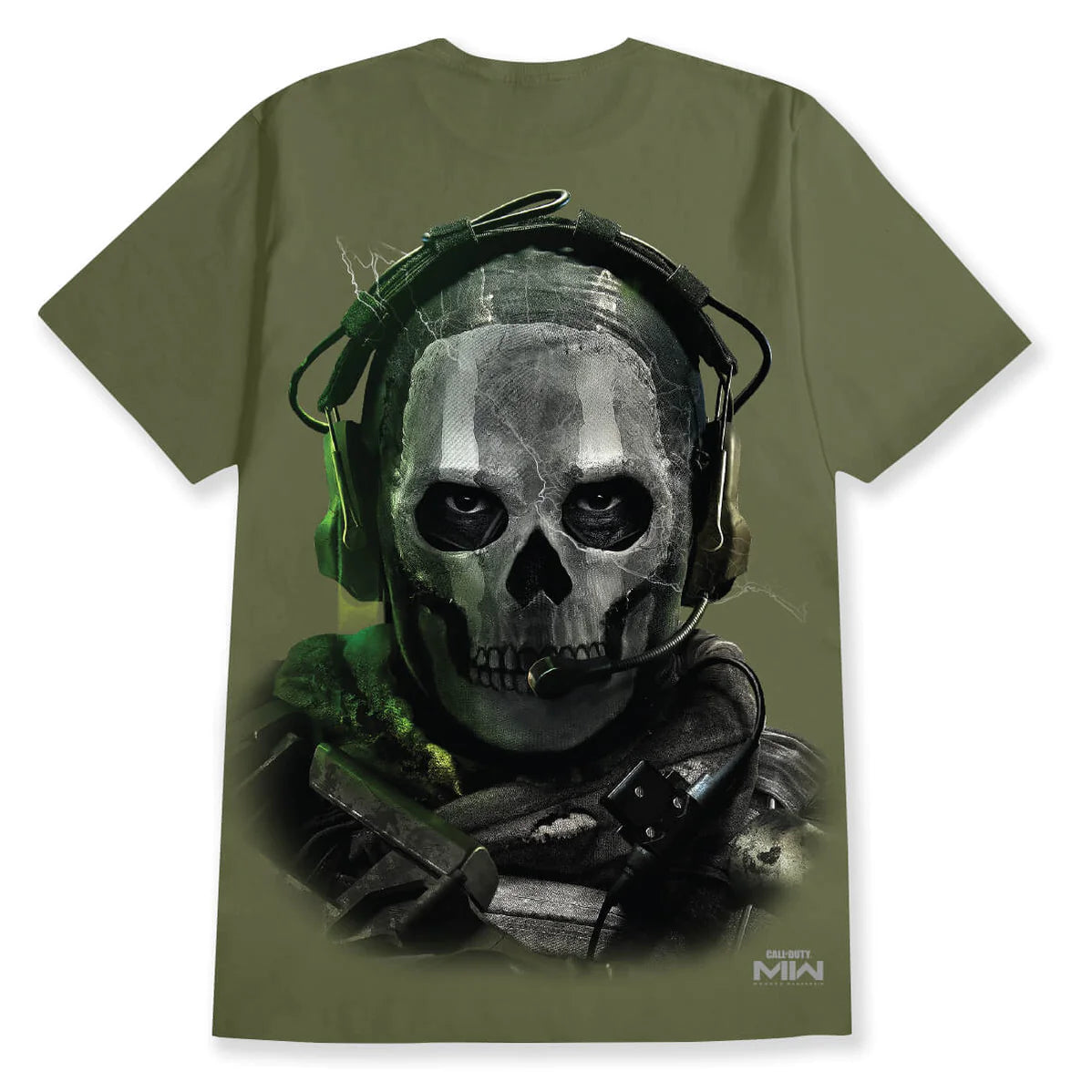 Primitive X Call of Duty Task Ghost T-Shirt - Military Green