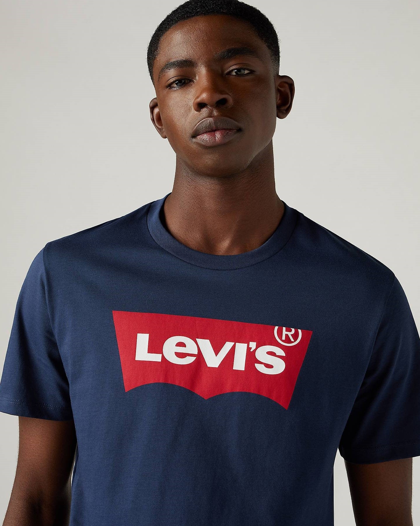 Levi's Standard Housemark tee - Dress Blue