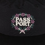 Pass~Port Wattle RPET Workers Cap - Black/Off White