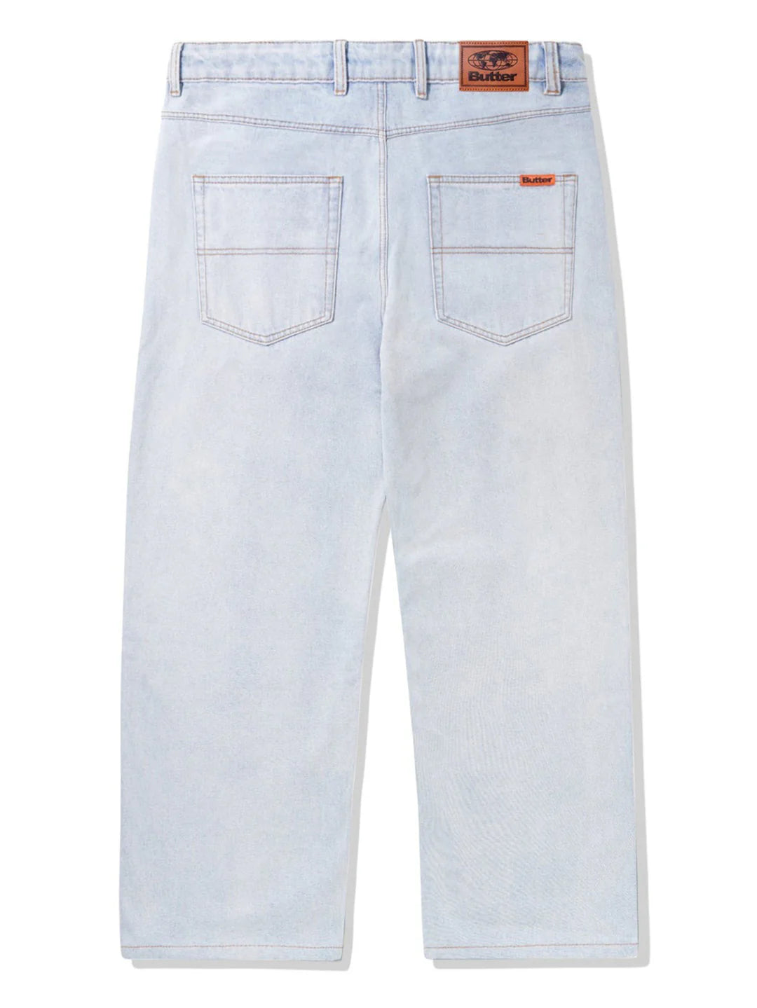 Butter Goods Relaxed Denim Jeans - Light Blue