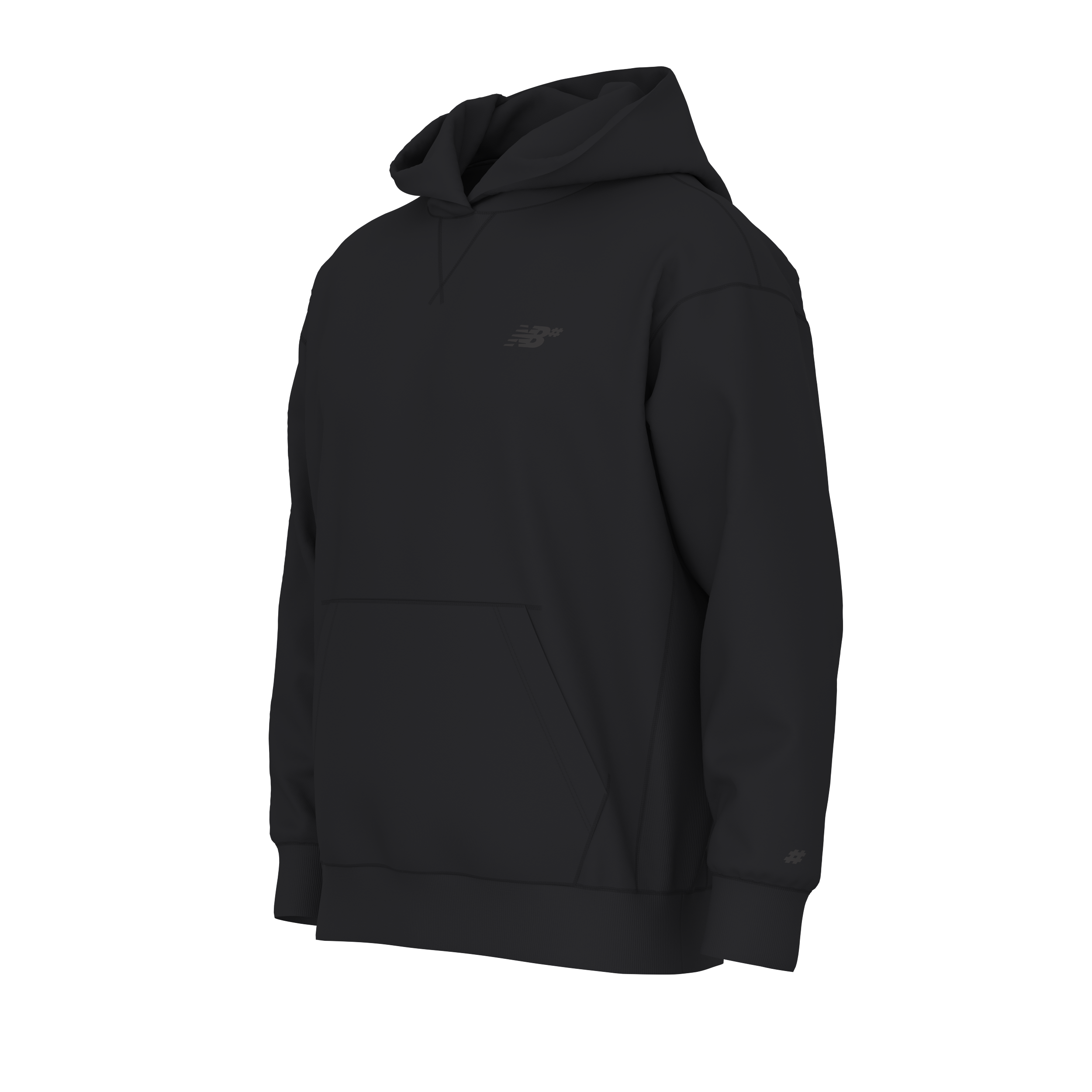 New Balance Numeric French Terry Hoodie - Black