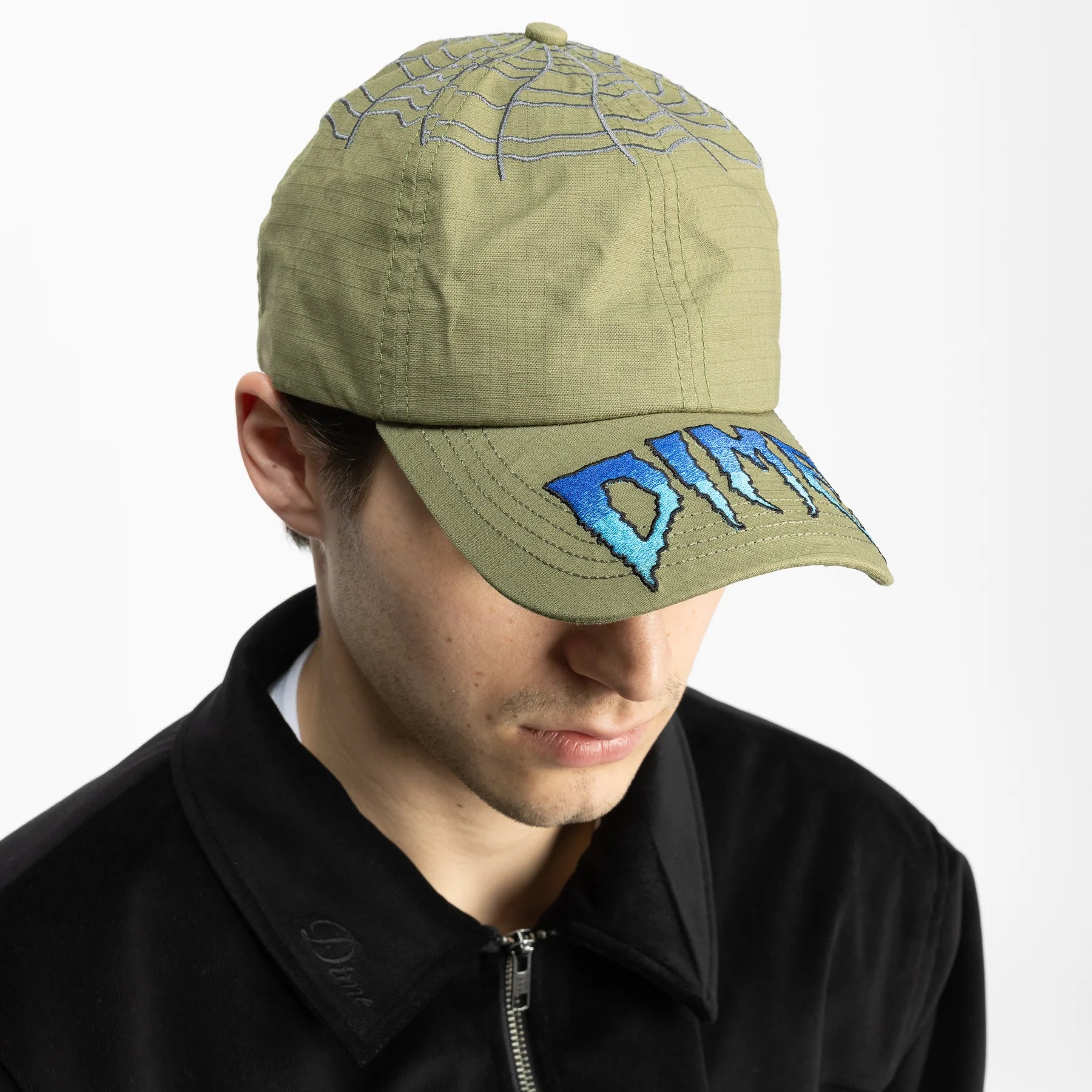 Dime Spider Low Pro Cap - Army Green