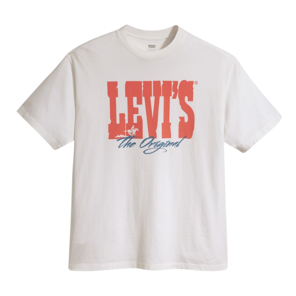 LEVI'S VINTAGE FIT GRAPHIC TEE LEVI ARCHIVAL - WHITE