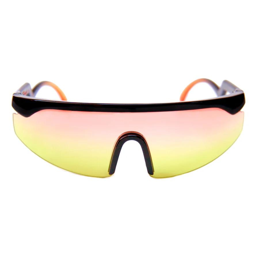 Happy Hour Shades Accelerator Sunglasses - Black/Orange/Yellow fade