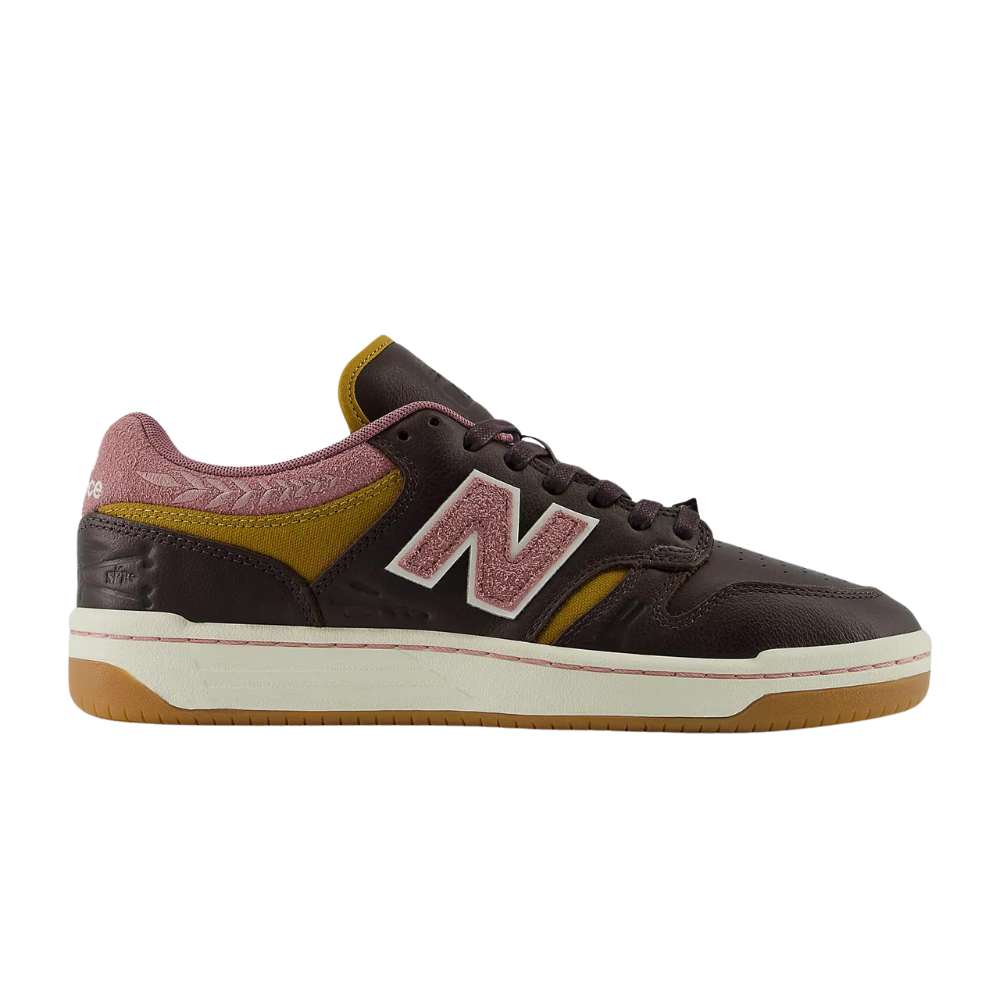 New Balance Numeric 480 - Brown with pink