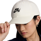 Nike SB Club Unstructured Skate Cap - Sail/Black