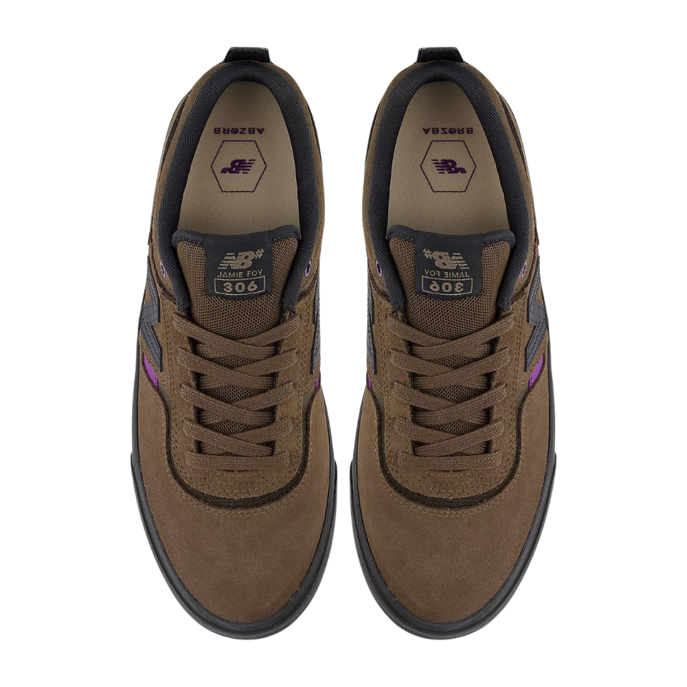 New Balance Numeric Jamie Joy 306 - Brown with purple