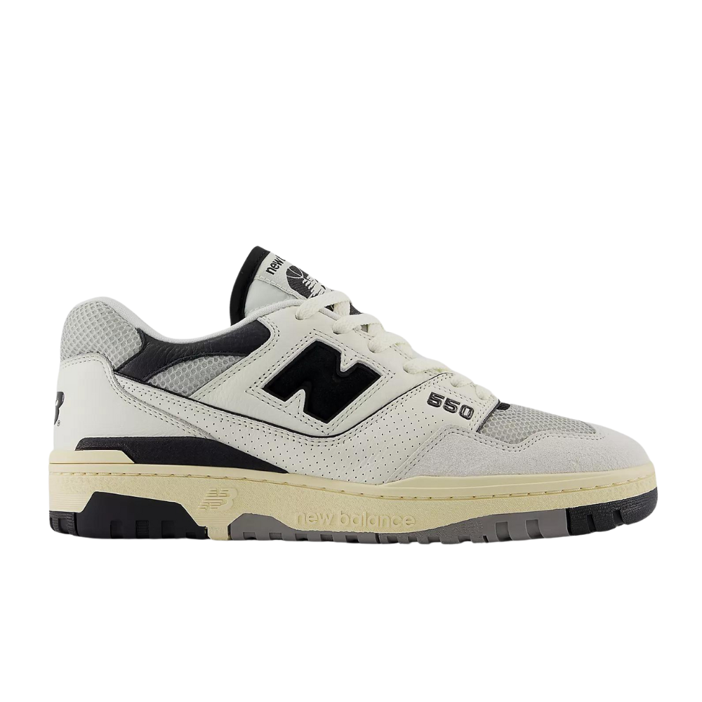 New Balance 550 - Sea Salt With Black