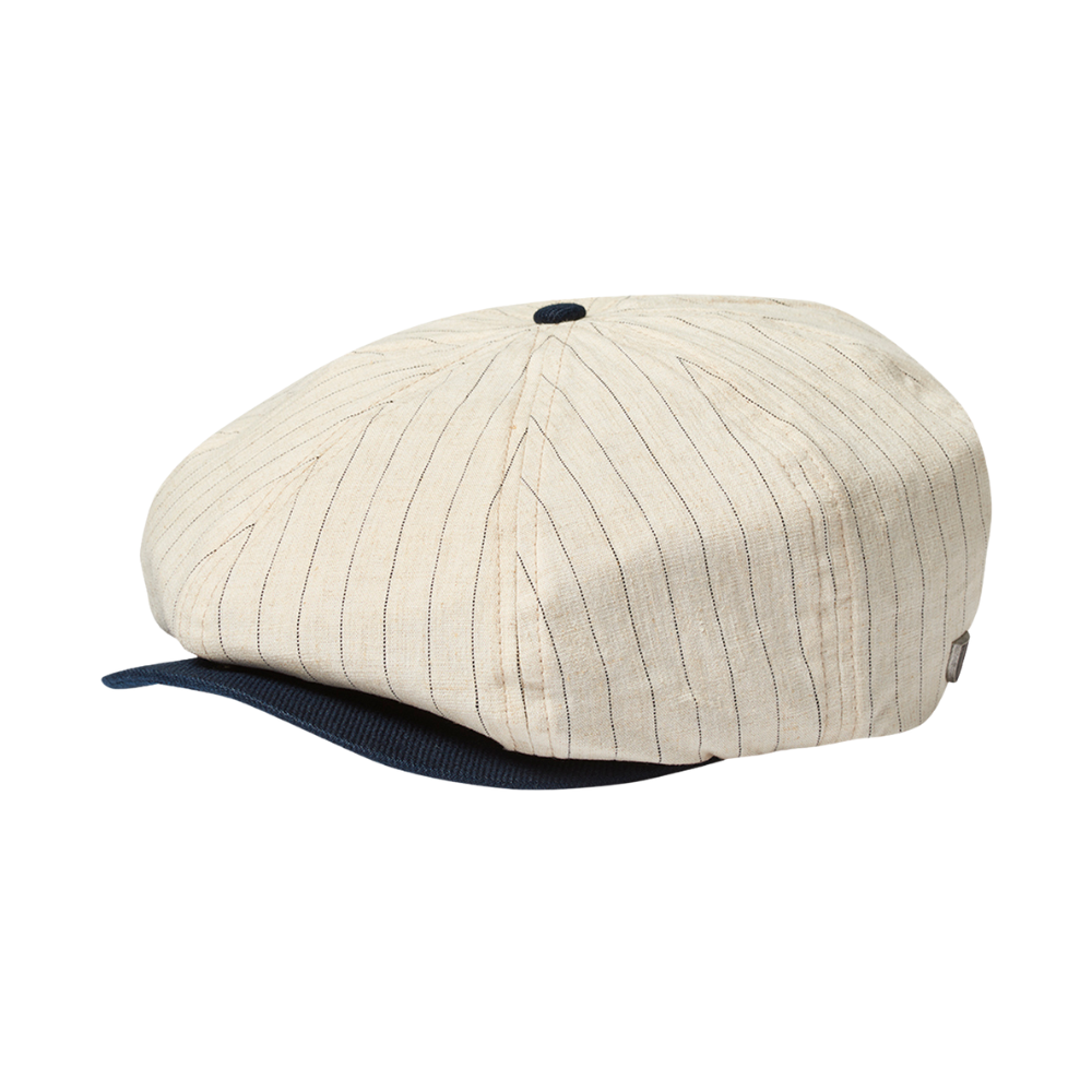 Brixton 20th Anniversary Brood Snap Cap - Cream/Navy