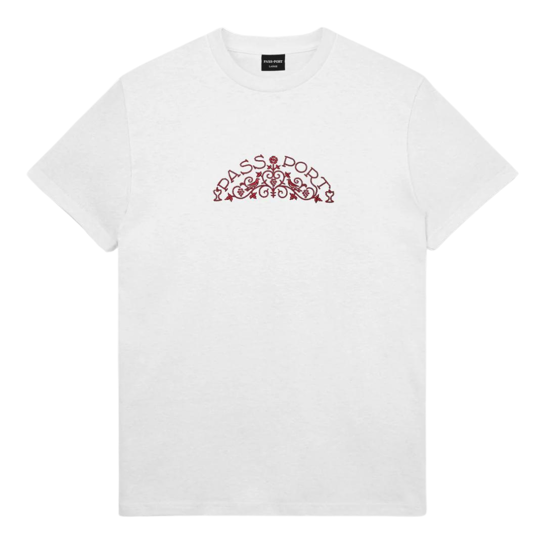 Pass~Port Vineyard Birds Tee - White