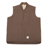 CAT WWR Classic Canvas Vest - Brown