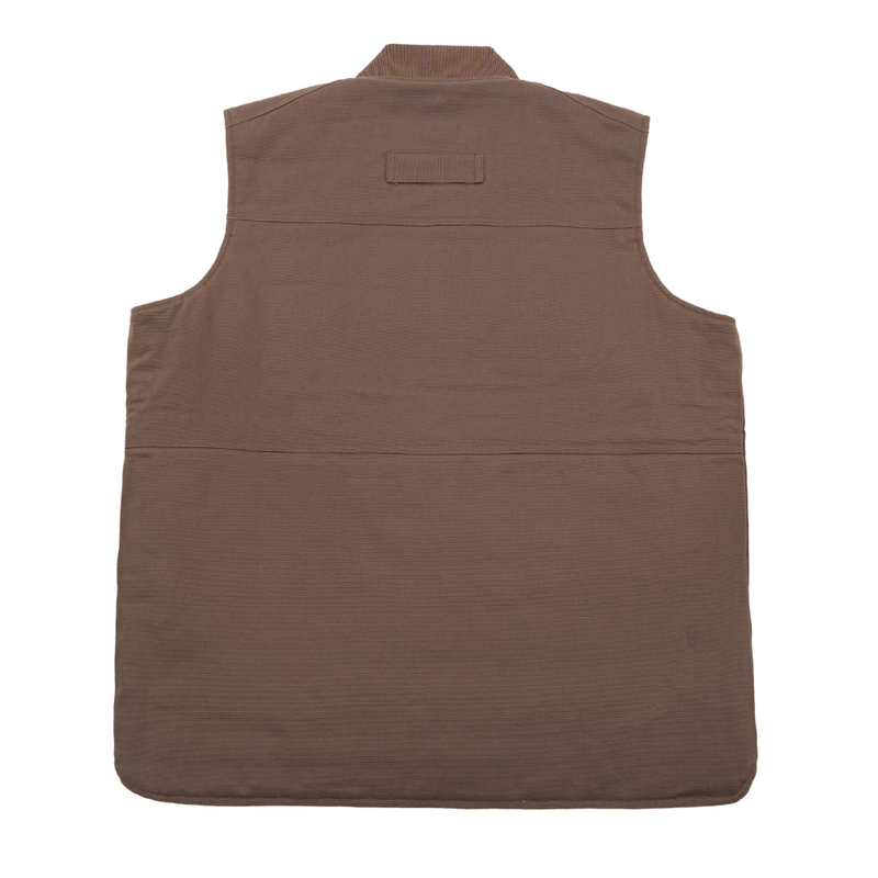 CAT WWR Classic Canvas Vest - Brown