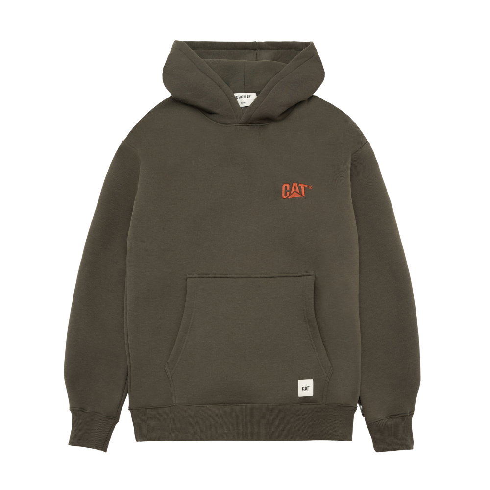 Cat WWR Logo Hoodie - Military Olive