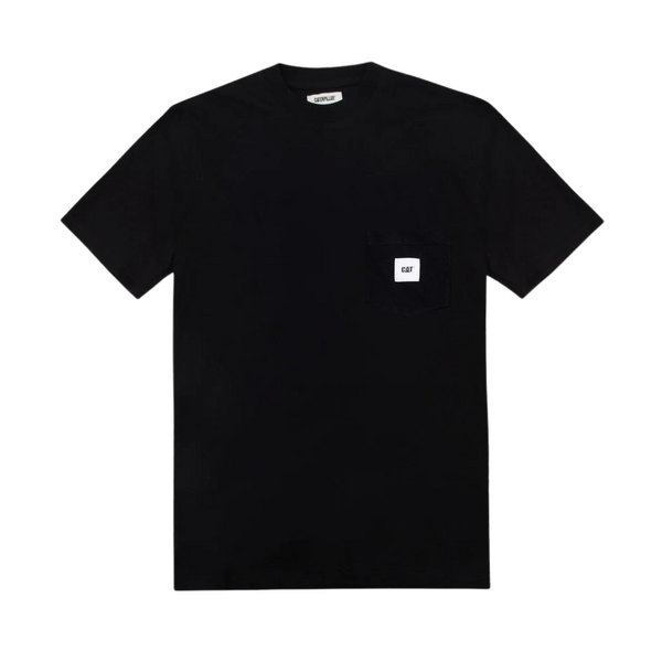 Cat WWR  Essential Pocket Tee - Black