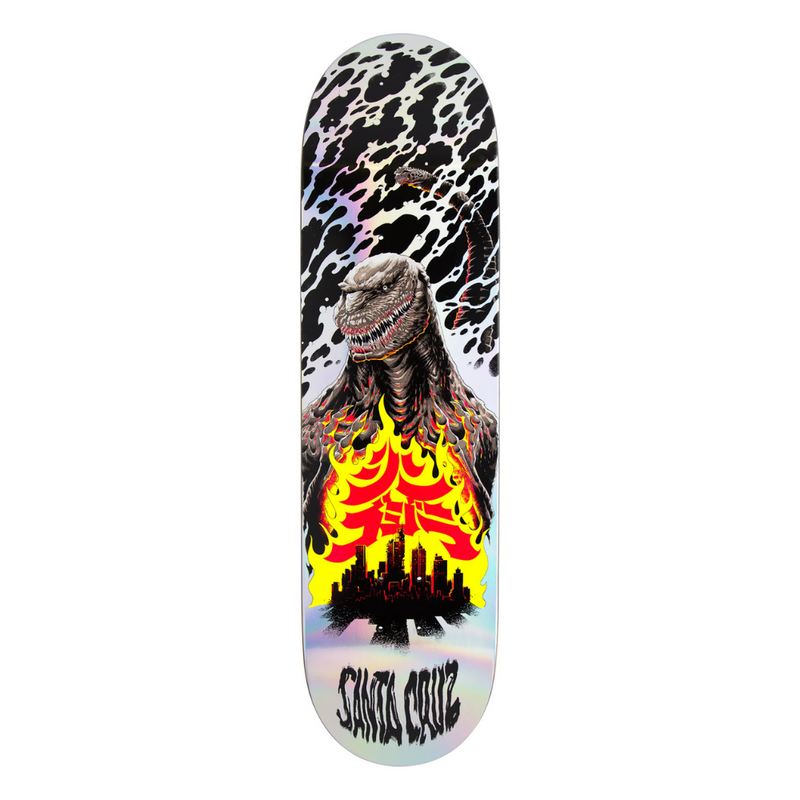 Santa Cruz Godzilla Shin Knox Firepit Deck - 8"x 31.6"