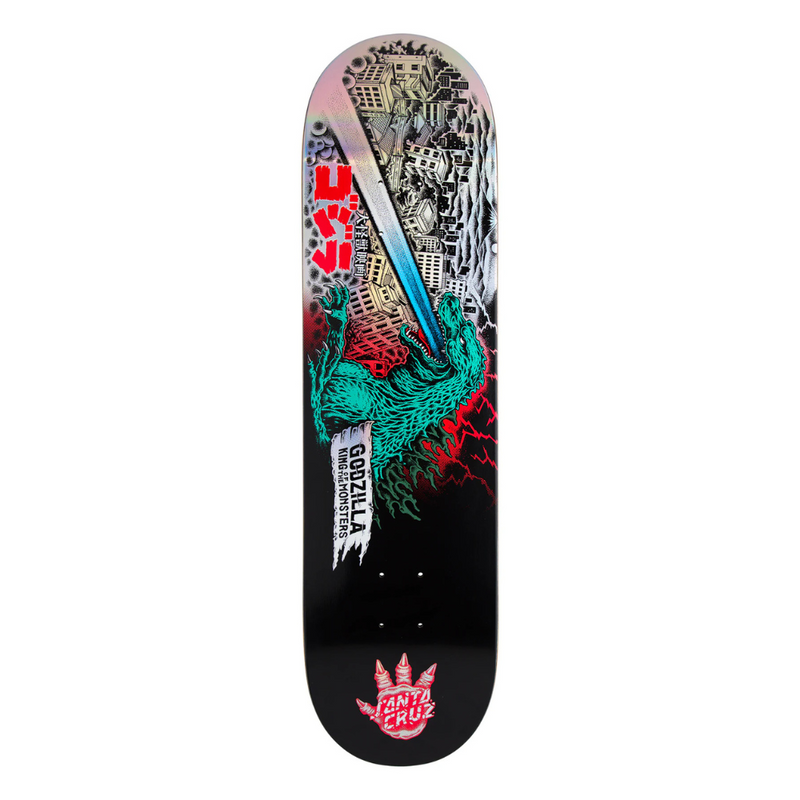 Santa Cruz Godzilla Obrien Reaper Deck - 8.25"x 31.8"