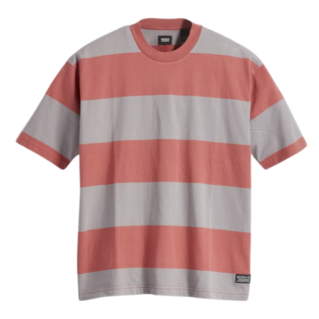 LEVI'S SKATE GRAPHIC BOX TEE EVERYDAY NOW - MAUVE