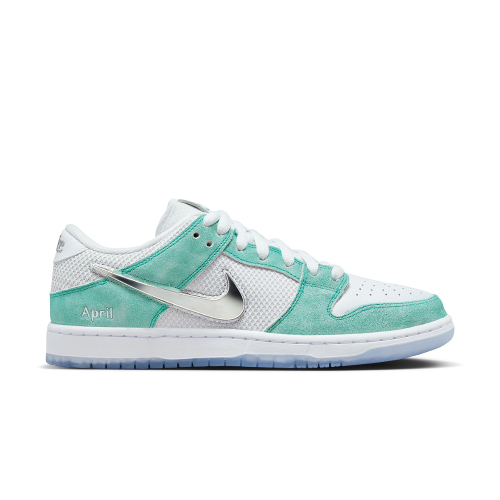 NIKE SB DUNK LOW PRO RACER - BLUE/METALLIC SILVER-WHITE