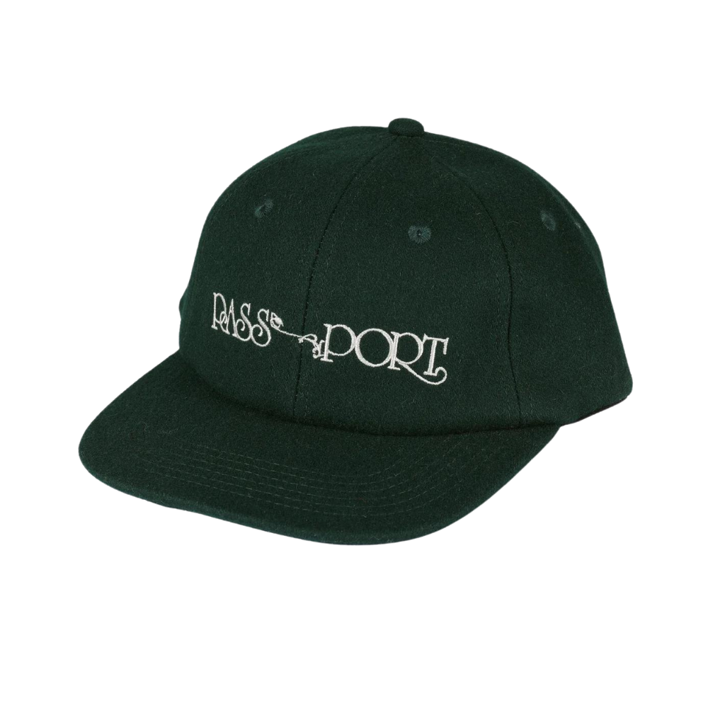 Pass~Port - Stem Logo Woolen Cap - Forest Green