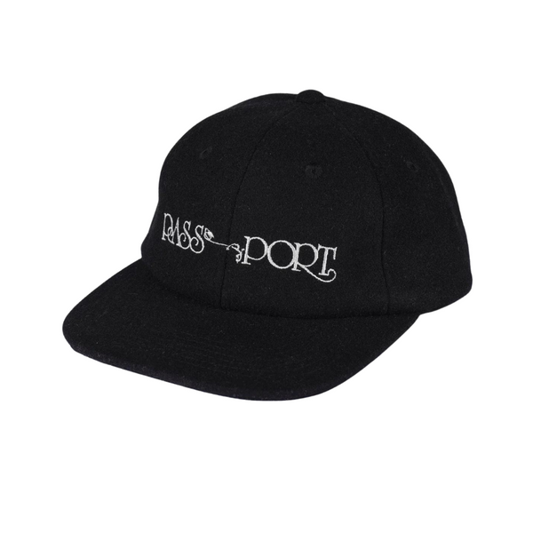 Pass~Port - Stem Logo Woolen Cap - Black