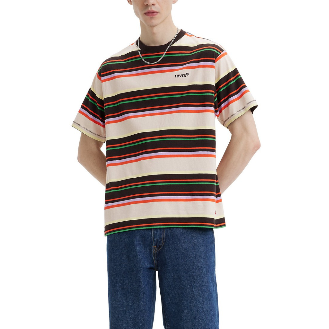 Levi's Red Tab Vintage Tee - Queen Stripe Rainy Day