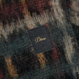 Dime Plaid Mohair Knit - Black