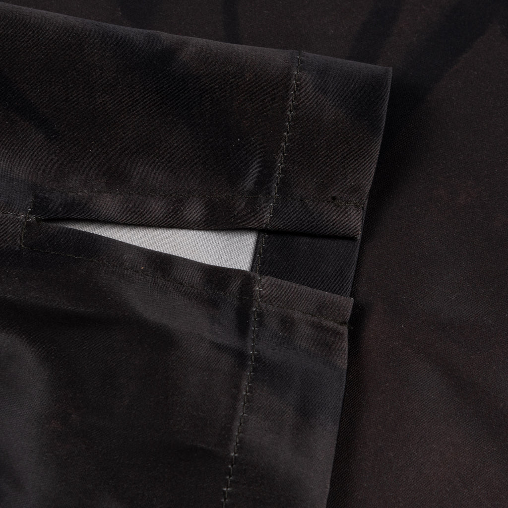 Dime Satin Shirt - Black