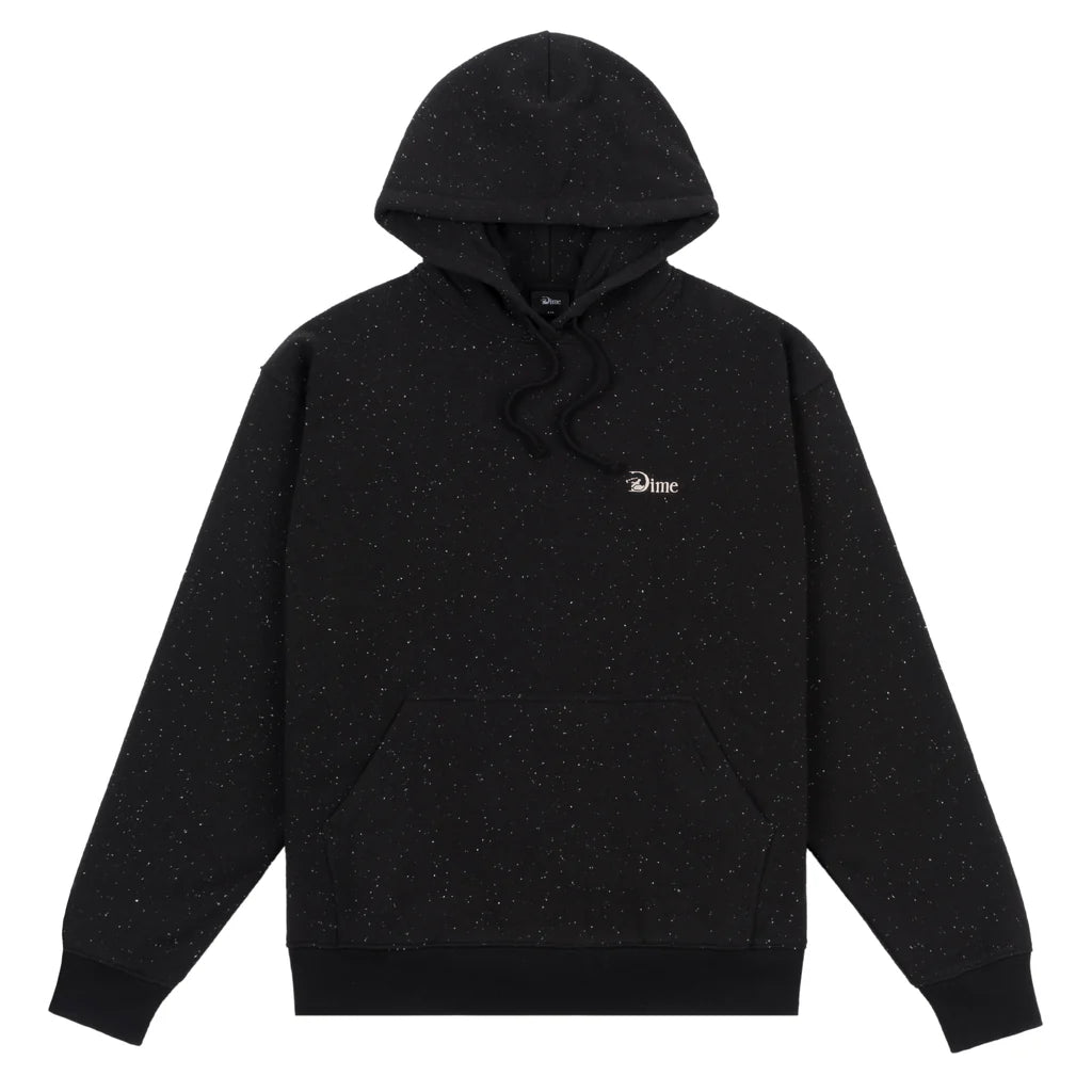 Dime Classic Grip Hoodie - Black Speckled