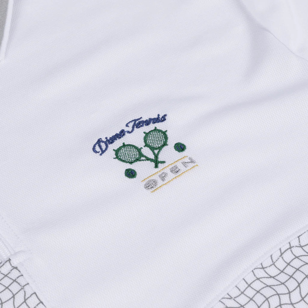 Dime Court Polo - White