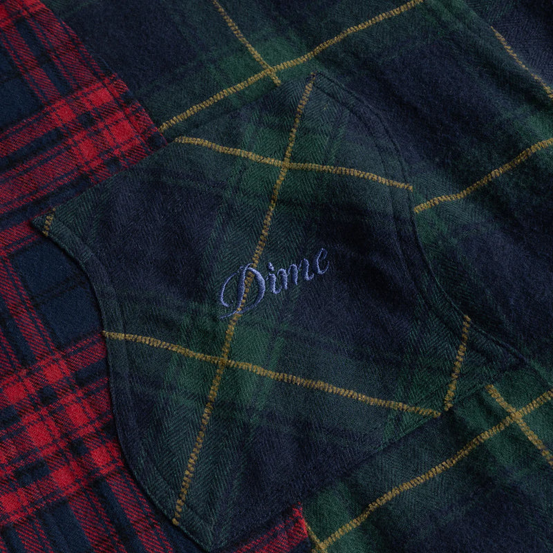 Dime Triple Plaid Shirt - Multi