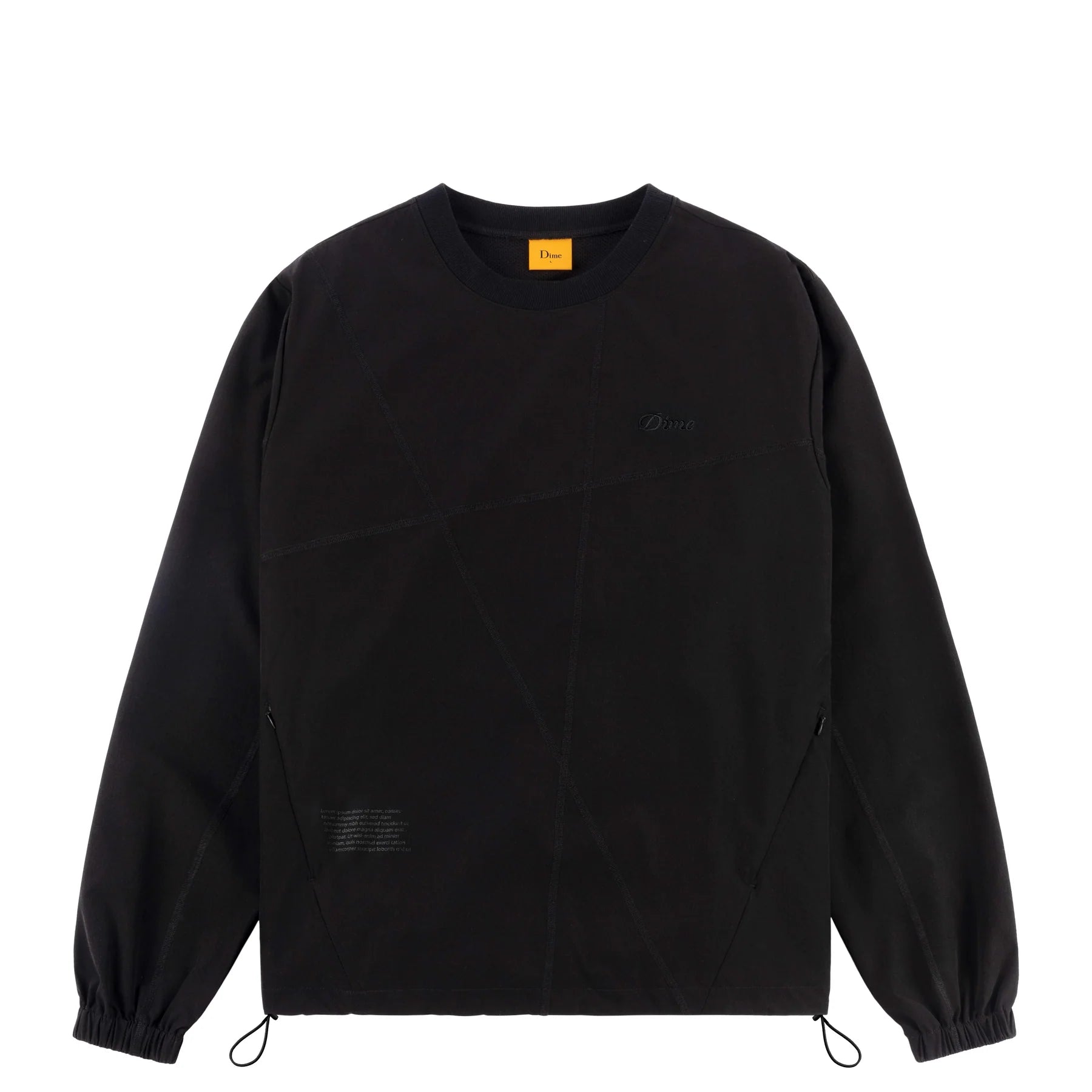 Dime Tech Crewneck - Black