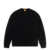 Dime Wave Knit Crewneck - Black