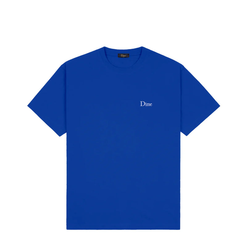 Dime Classic Small Logo T-shirt -Navy Blue