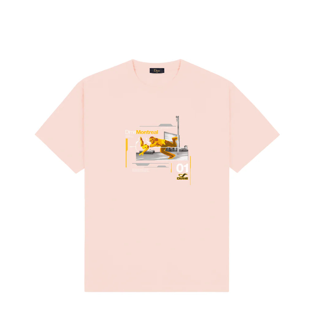 Dime One Step Beyond T-shirt - Pale Peach