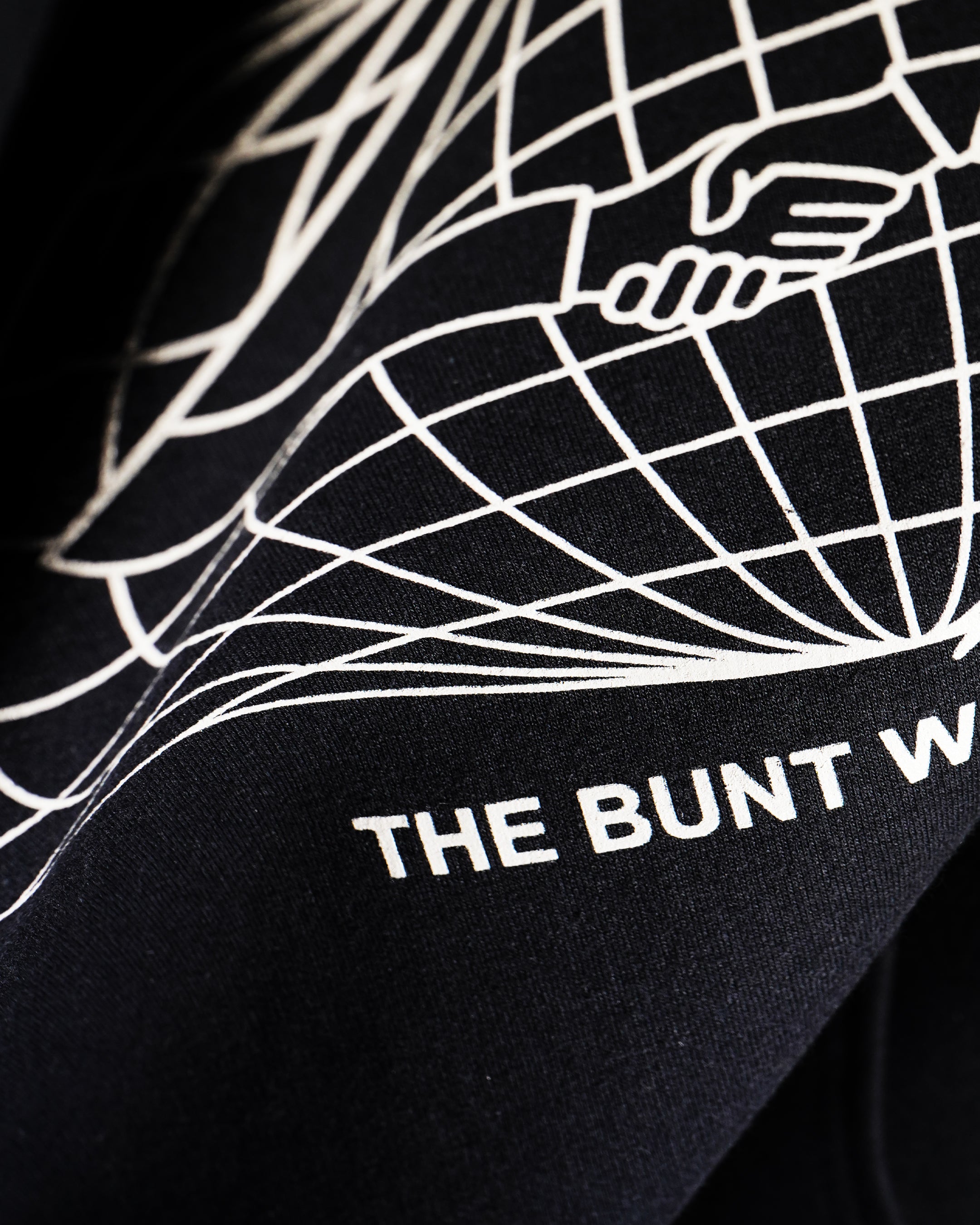 The Bunt Globe Hoodie - Black