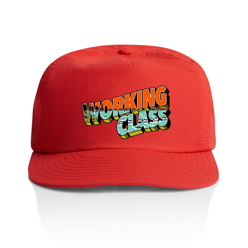 Working Class Tidal Bore Surf Cap - Fire