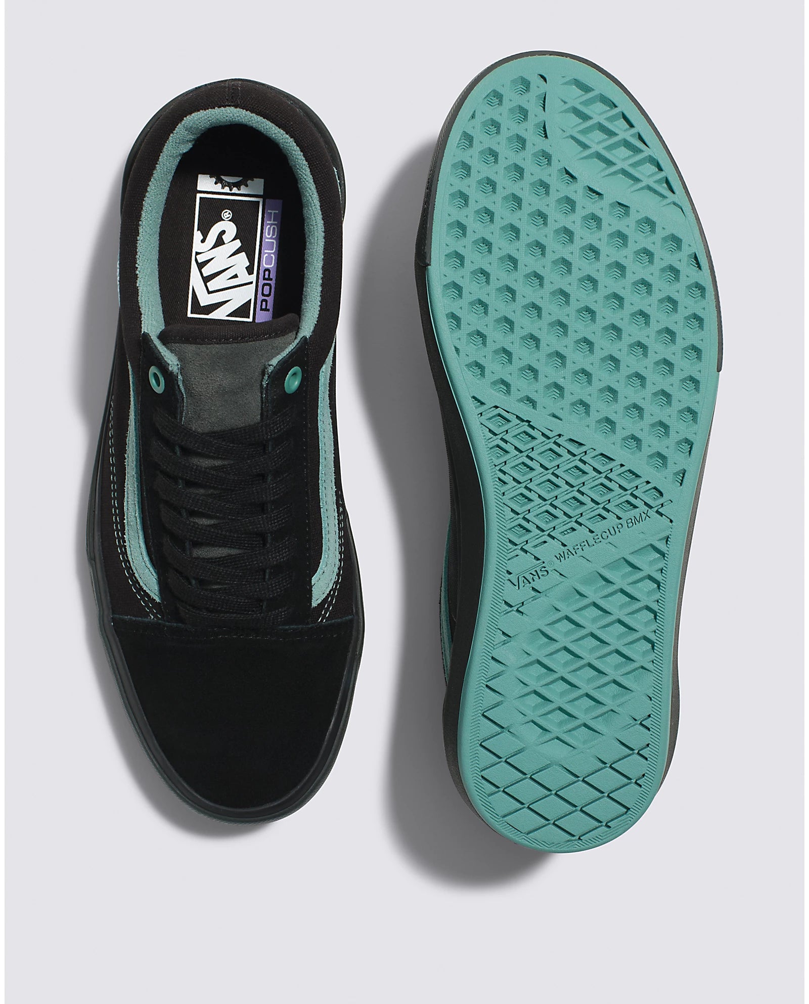 Dark turquoise vans best sale