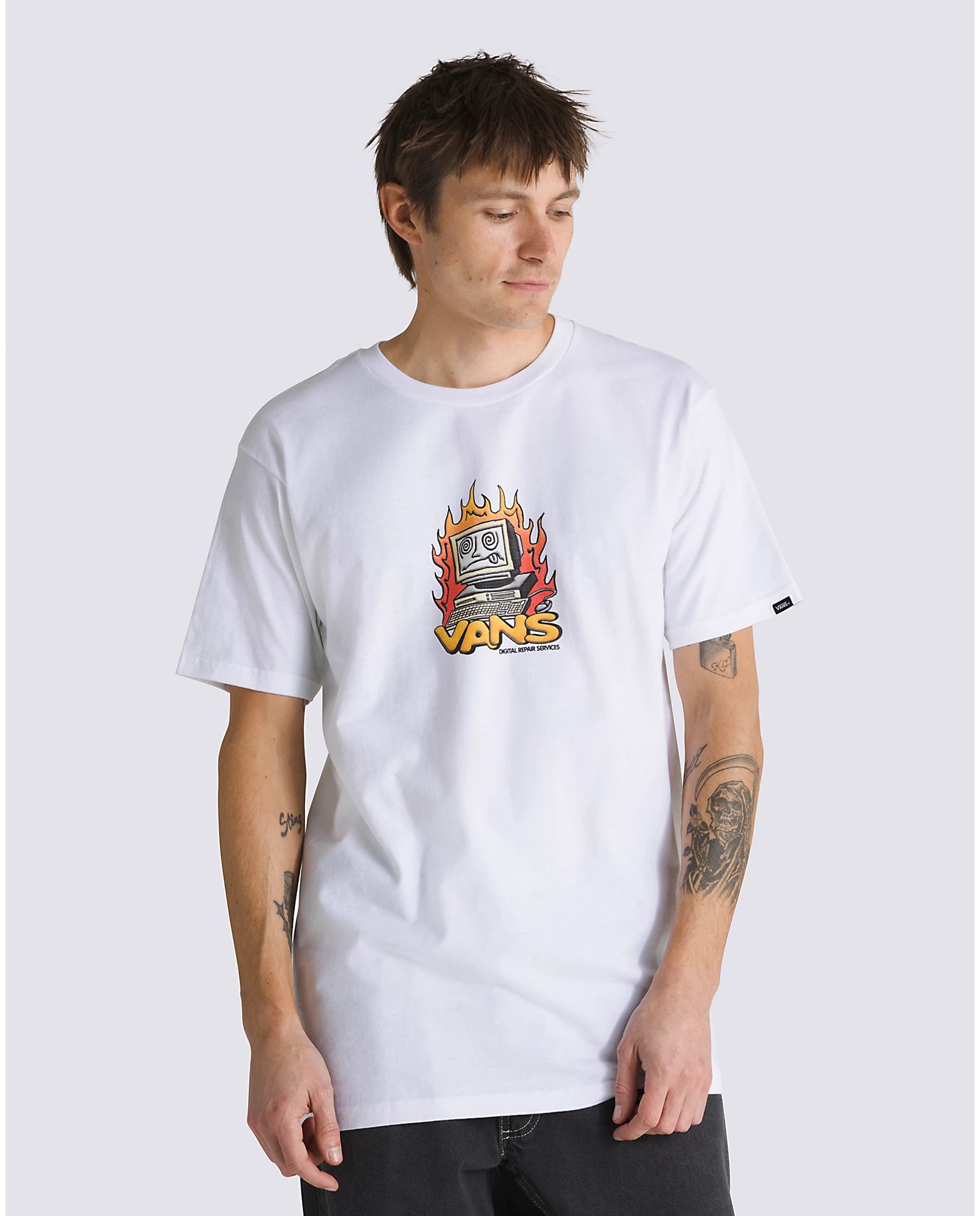 Vans Digital Repair SS Tee - White