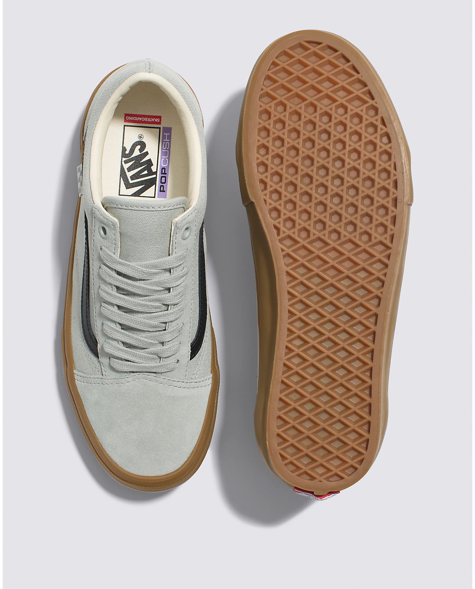 Vans Skate Old Skool Pro - Grey/Gum