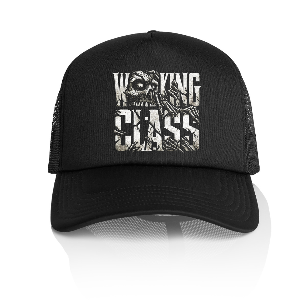 Working Class Working Dead Trucker - Black/Bone