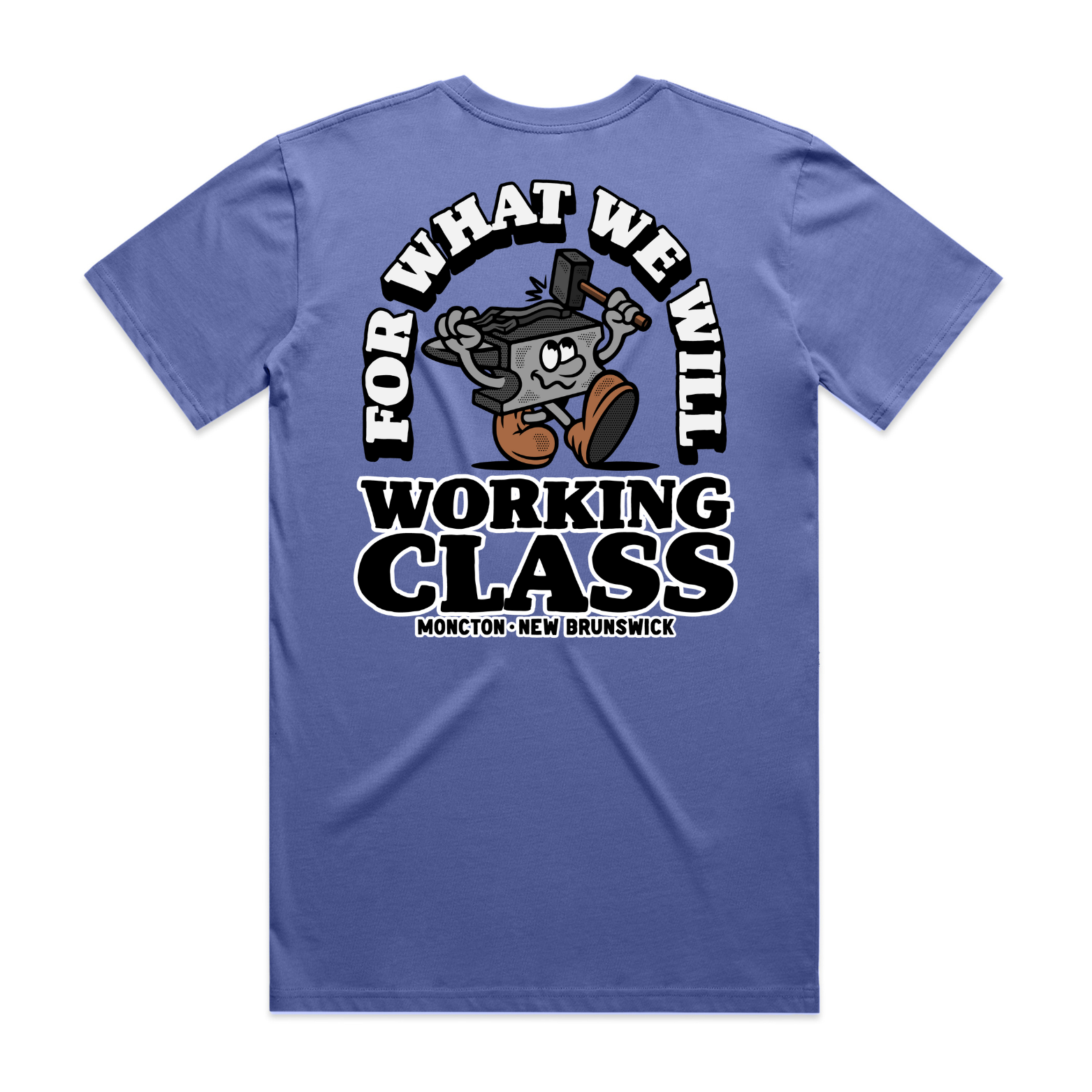 Working Class Winnie Tee - Ultraviolet