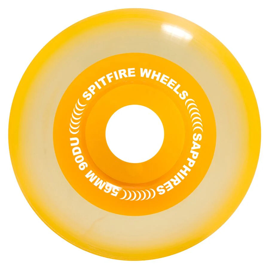 Spitfire Sapphire Conical Full Neon Orange - 90a 56mm