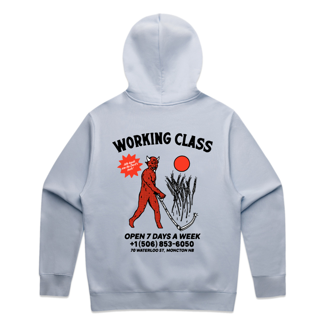 Working Class Wheat Demon Hood - Powder