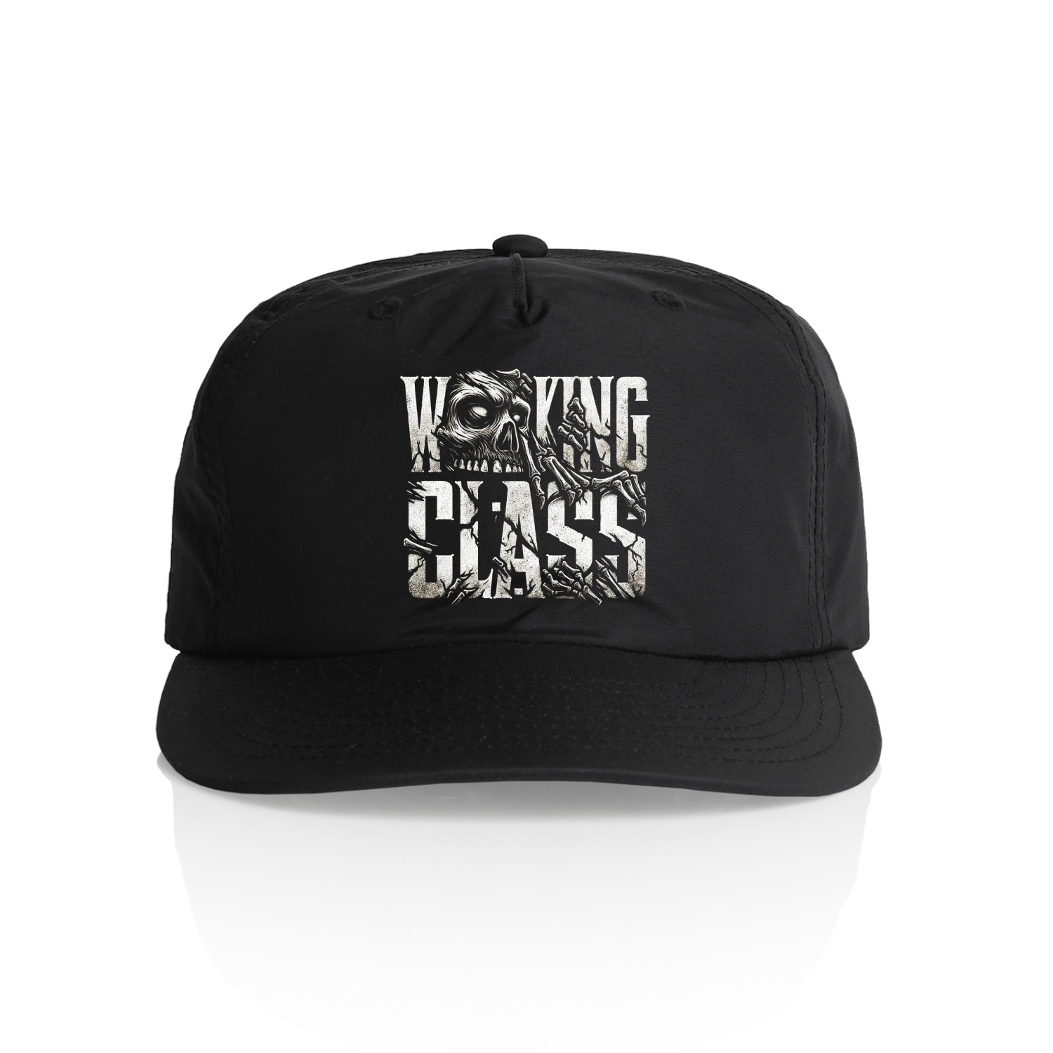 Working Class Working Dead Surf Cap - Black