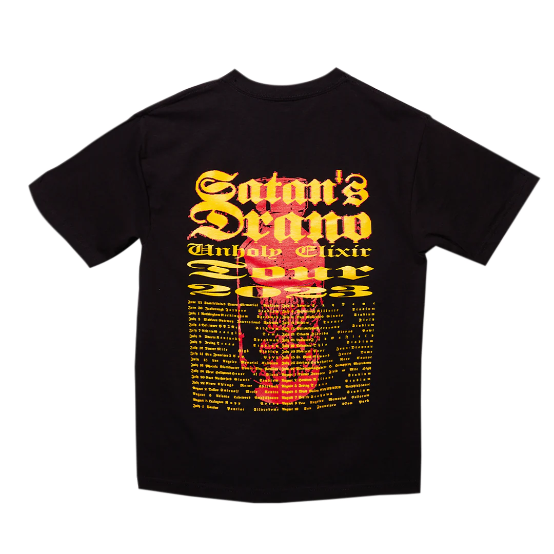 Satan's Drano Unholy Elixir Tour Shirt - Black