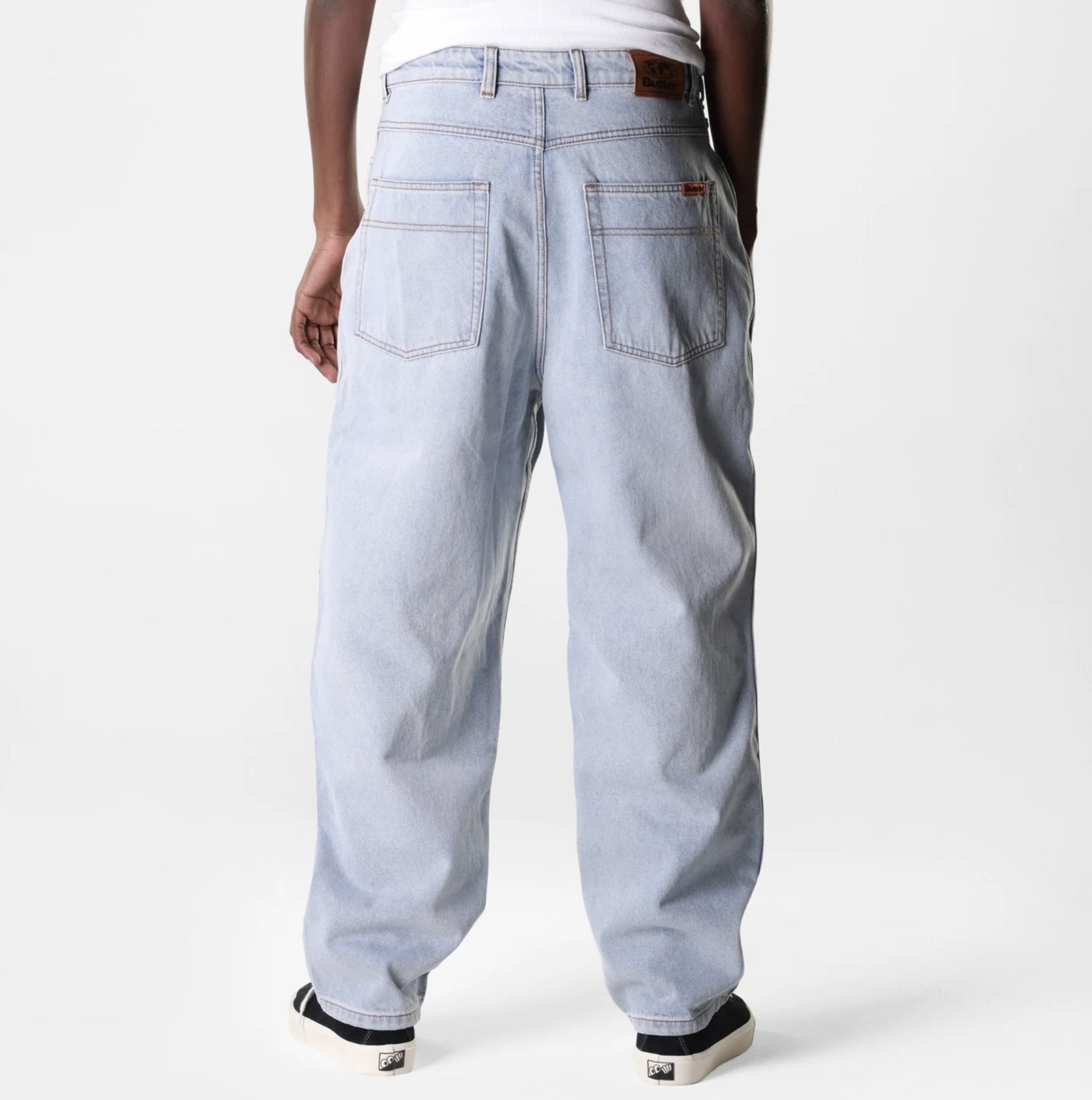 Butter Goods Baggy Denim Jeans - Light Blue